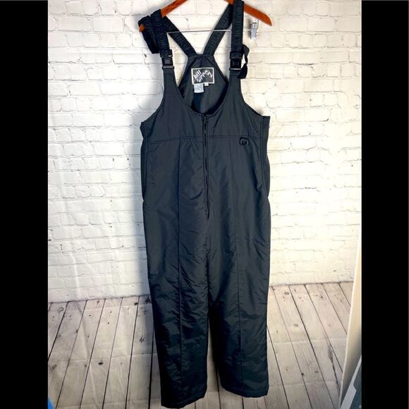 Hill Toppers Black Men Overalls Large - Picture 1 of 16